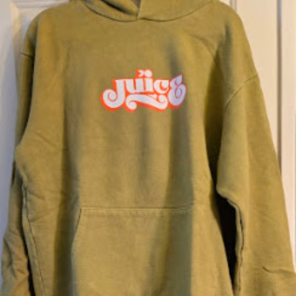 JUICE AVOCADO COLORED TRAVELER HOODIE